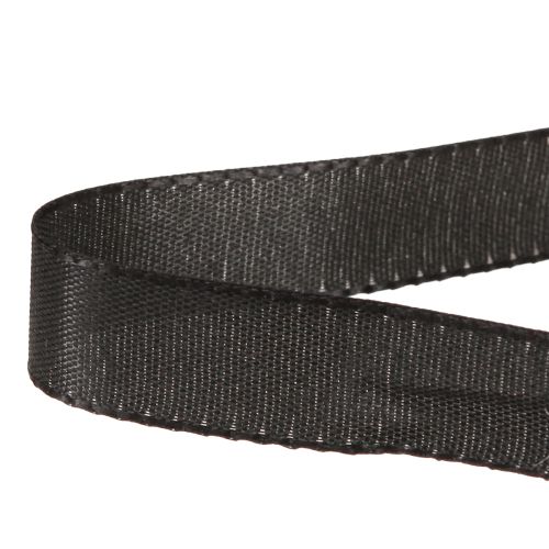 Prodotto Nastro decorativo nastro regalo nastro nero cimosa 15mm 3m 10 pezzi