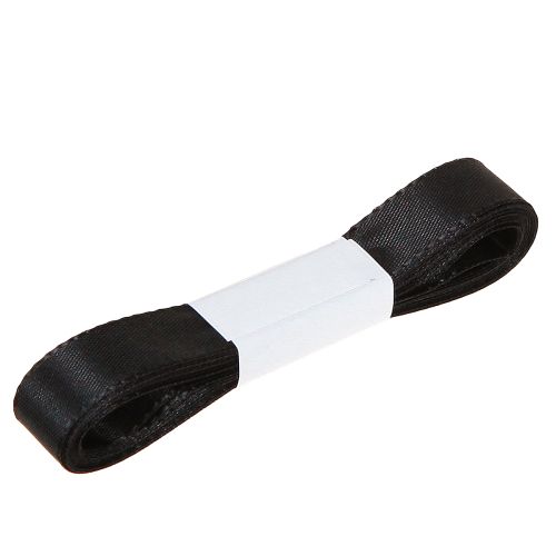 Prodotto Nastro decorativo nastro regalo nastro nero cimosa 15mm 3m 10 pezzi