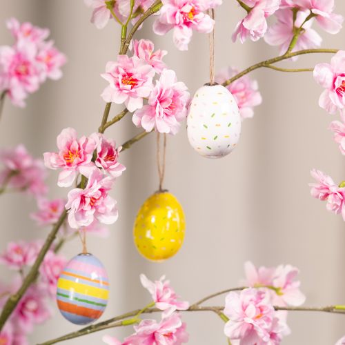 Prodotto Uova di Pasqua Decorazioni da appendere perfette per alberi e rami di Pasqua 6 cm, 12 pezzi
