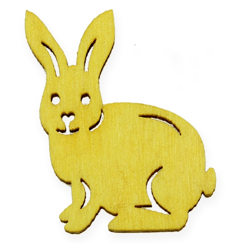 Floristik24 Assortimento in legno con motivi pasquali 2 cm - 4 cm 108 pezzi