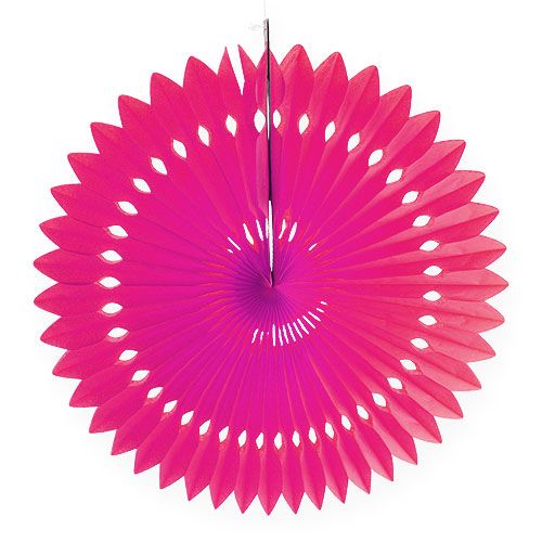 Floristik24 Fiore a nido d&#39;ape Party Deco Rosa Ø40cm 4 pezzi