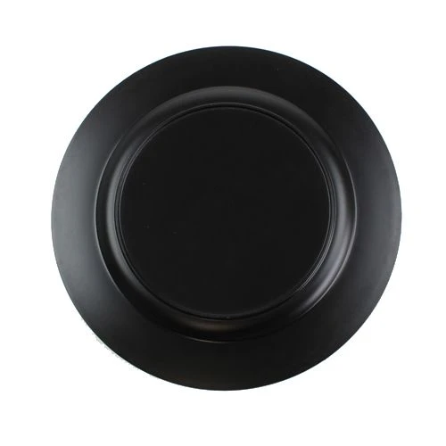 Piatto di plastica oro Ø17cm 10pz | Floristik24.it