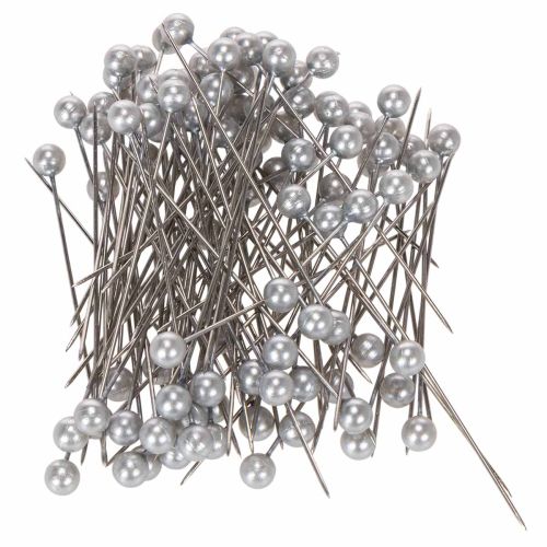 Spilli con testa di madreperla Ø6mm 65mm argento acquistare | Floristik24.it