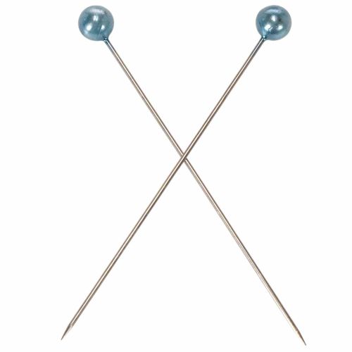 Spille turchesi con testa in madreperla, Ø6mm, 65mm | Floristik24.it