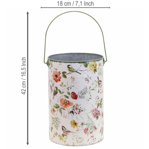 Prodotto Vasi decorativi vintage in metallo, Ø18/15/12 cm, set da 3