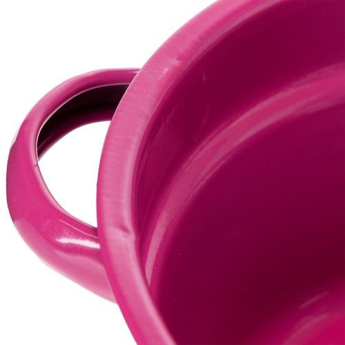 Prodotto Fioriera in metallo, design originale per spazi abitativi sofisticati e decorazioni eleganti, 17 cm, 3 pezzi