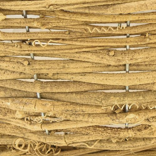 Prodotto Ciotola decorativa per piante, rotonda, viti naturali Ø35 cm H12 cm