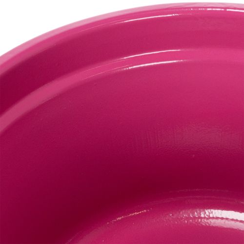 Prodotto Fioriera in lamiera, decorazione primaverile per il soggiorno, 25 cm, 3 pezzi