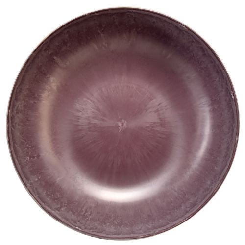 Prodotto Elegante ciotola in plastica viola 37x10,5 cm - versatile per la decorazione - 3 pezzi