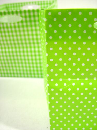 Prodotto Sacchetto di plastica 10,5x10,5cm 16 pezzi. verde