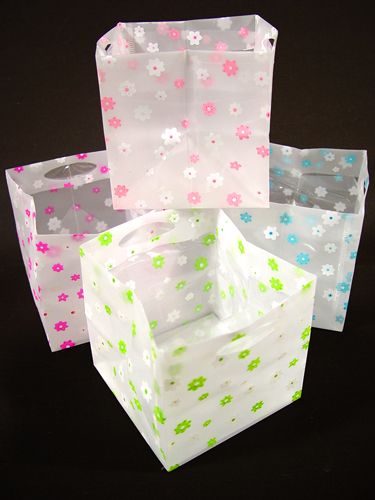 Floristik24 Sacchetto di plastica 12x12 cm 12 pezzi. ordinato