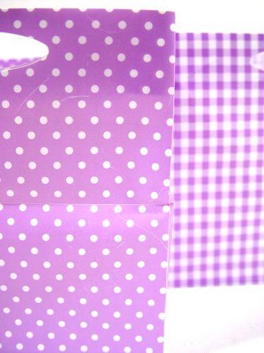 Floristik24 Busta di plastica 10,5x10,5 cm 16 pezzi viola