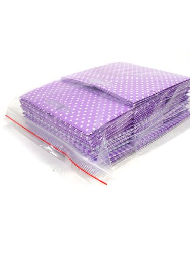 Floristik24 Busta di plastica 10,5x10,5 cm 16 pezzi viola