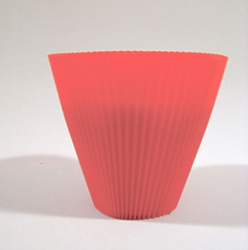 Floristik24 Polsini plissettati salmone 8,5cm (100pz.)