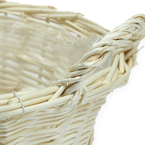Cestino rotondo pelato di circa 30 cm