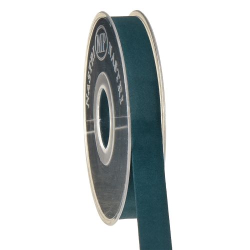 Nastro di velluto blu, nastro per gioielli, nastro regalo blu, 15 mm, 7 m