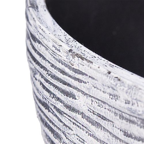 Prodotto Ciotola rotonda per piantare grigio nero Ø45cm H22,5cm