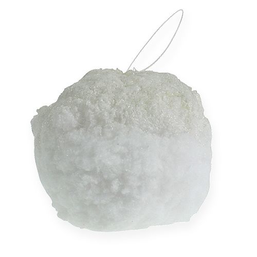 Palla di neve con glitter, bianco Ø20cm