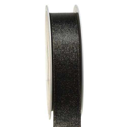 Prodotto Nastro nero per gioielli con riflessi dorati W25mm L20m