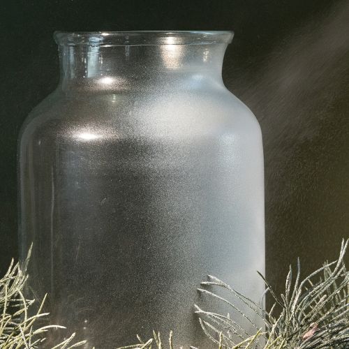 Spray glitterato effetto neve argentato per finestre e decorazioni invernali 150 ml | Floristik24.it