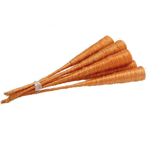 Floristik24 Sisalvase Orange Ø3cm L30cm 12pz