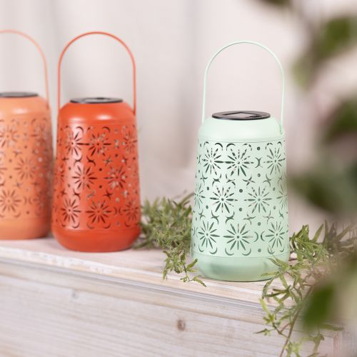 Prodotto Lanterna solare a LED decorazione esterna resistente alle intemperie per terrazza e balcone 26cm