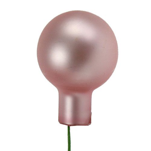 Floristik24 Specchio bacche rosa mix Ø20mm 140p