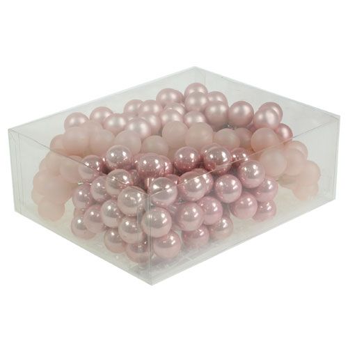 Floristik24 Specchio bacche rosa mix Ø20mm 140p