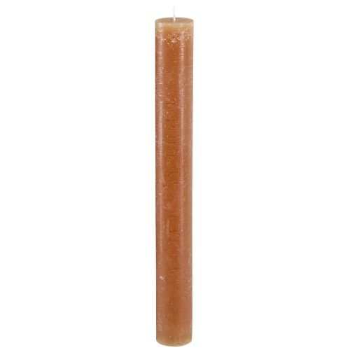 Candele coniche Candele da tavolo in caramello 34mm x 300mm 4 pz