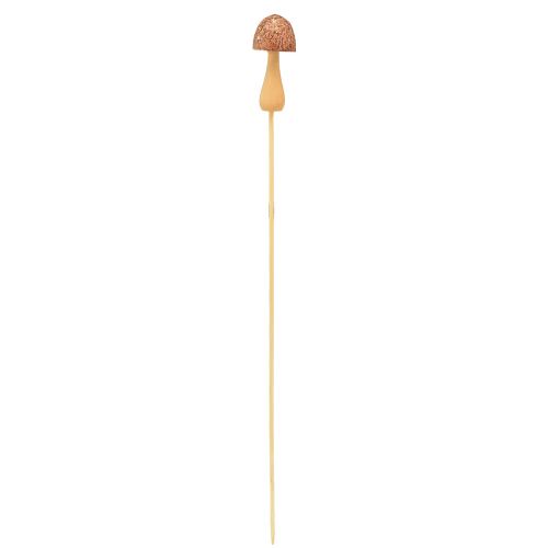 Prodotto Spina fiore fungo decorativo spina legno marrone Ø2,5 cm 8 pezzi