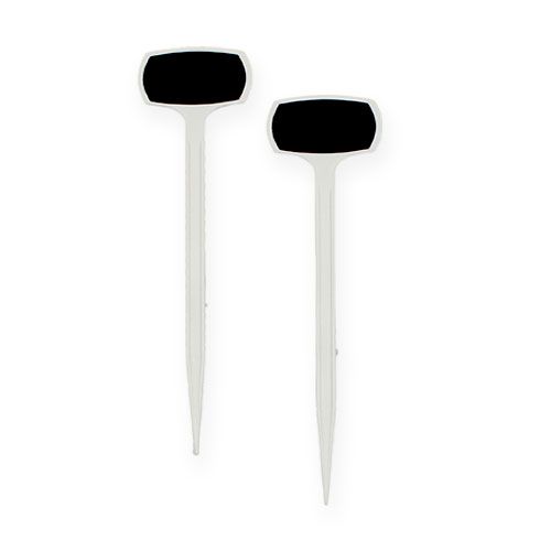 Prodotto Etichette per piante 29 cm nere inclinate 10 pz