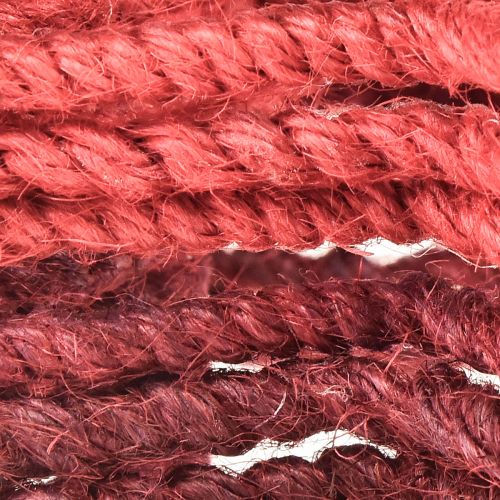 Prodotto Stelle per corona dell&#39;Avvento Decorazione natalizia iuta rossa 15 cm 8 pz