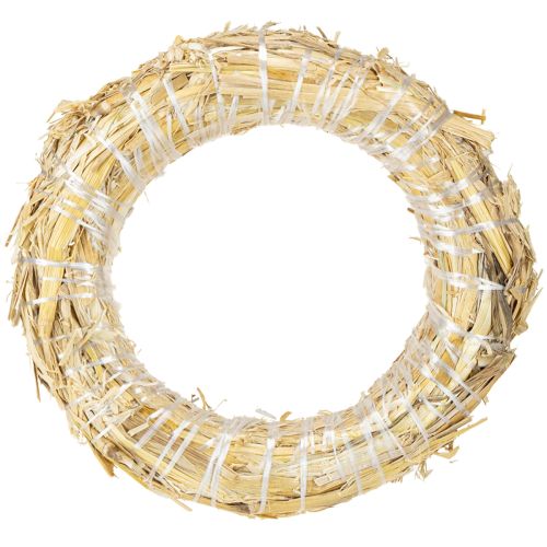 Ghirlanda di paglia vuota piccola ghirlanda di paglia 15 cm 3 cm 10 pezzi