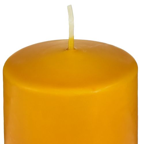 Prodotto Candela a colonna Candele Wenzel Candele PURE stearina miele 90x60mm