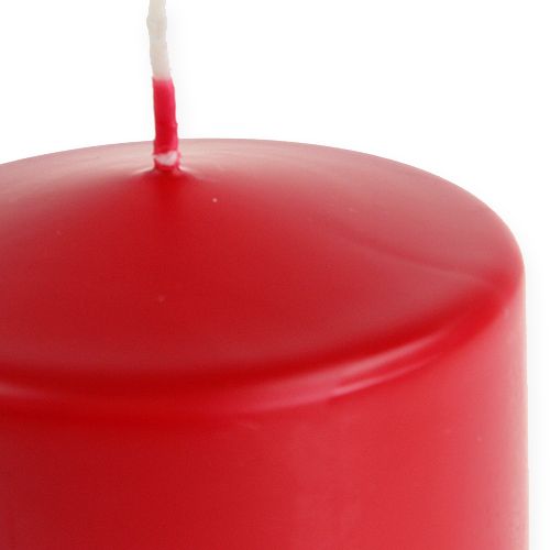 Prodotto Candela a colonna 150/100 rossa 4pz
