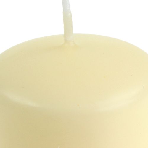 Prodotto Candele a colonna candele crema H145mm Ø50mm crema 12 pezzi