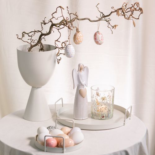 Prodotto Vassoio con pratici manici per idee decorative versatili con fiori e materiali naturali, 30 cm