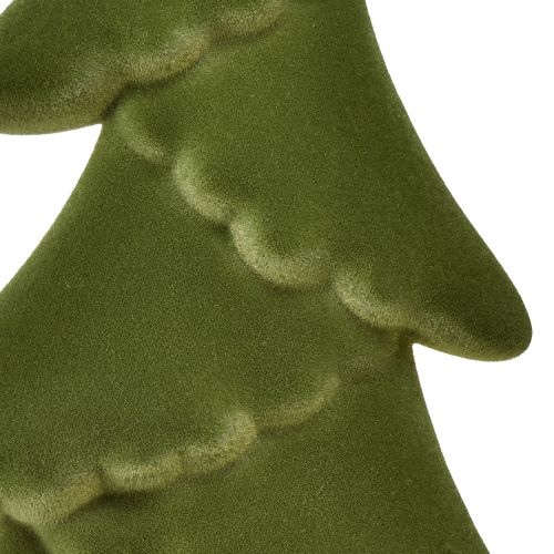 Prodotto Decorazione per albero di Natale Albero di Natale in abete floccato verde 76 cm