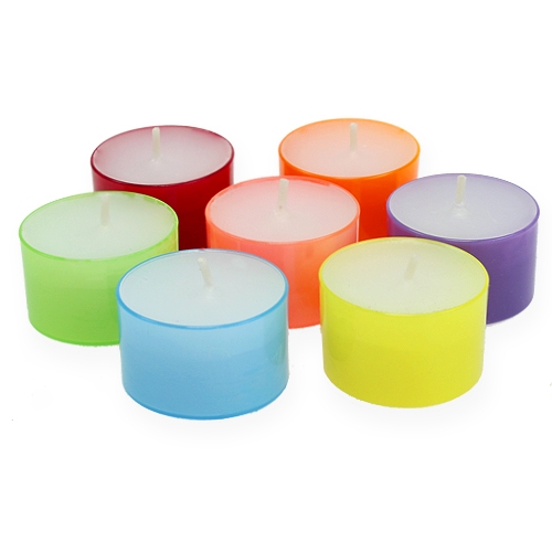 Candeline colorate Ø38mm 40 pz