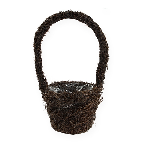 Floristik24 Vite appendiabiti cesto naturale Ø17cm