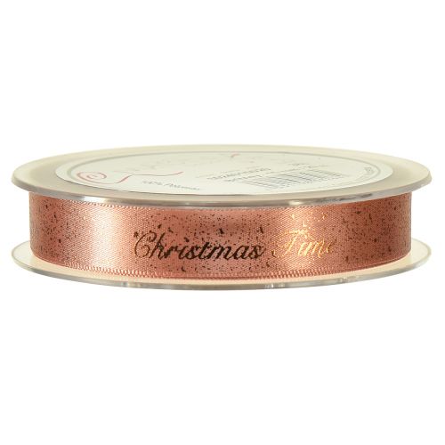 Prodotto Nastro natalizio Nastro natalizio Rosso Marrone Oro 15 mm 20 m