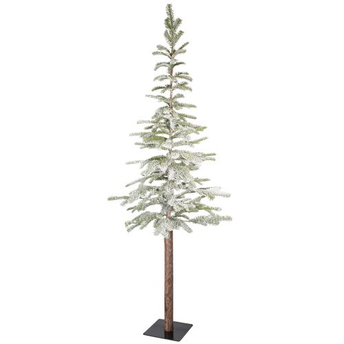 Floristik24 Albero di Natale stretto decorazione invernale artificiale 45x180 cm