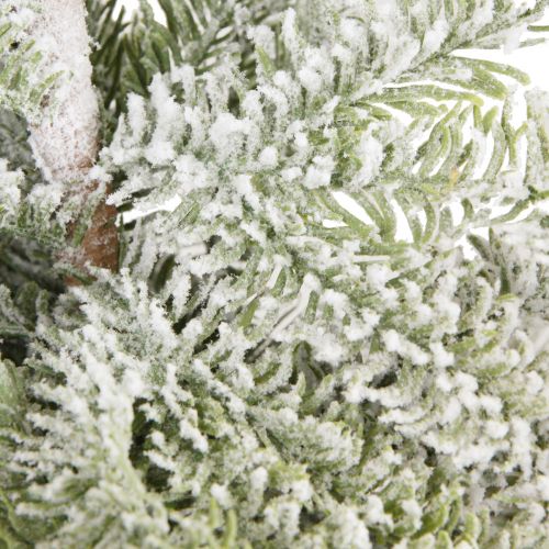 Floristik24 Albero di Natale stretto decorazione invernale artificiale 45x180 cm