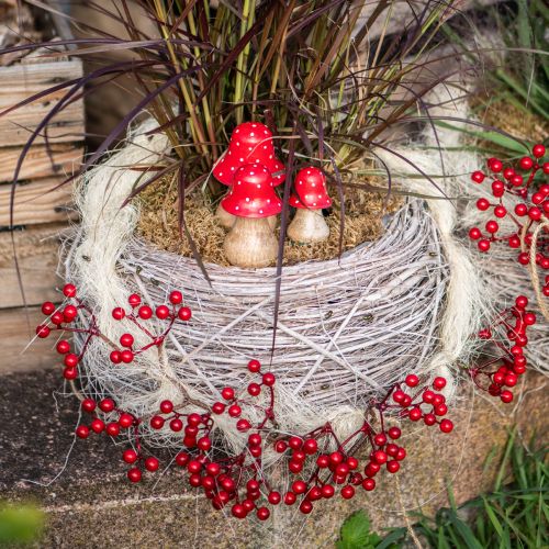 Prodotto Ghirlanda natalizia artificiale di bacche rosse 180 cm