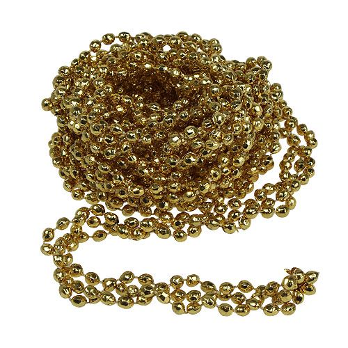 Collana di Natale in oro chiaro 2,65m