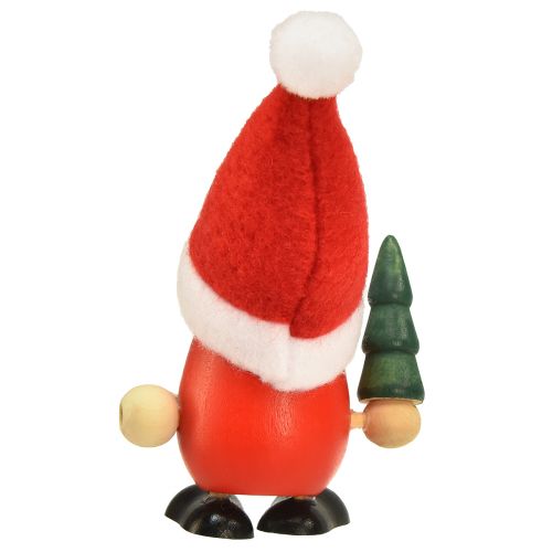 Prodotto Gnomi natalizi gnomi decorativi in legno rosso verde H10,5/12 cm 6 pezzi