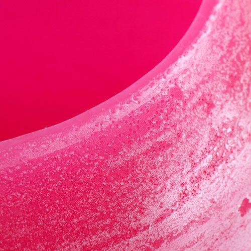 Floristik24 Palla di cera per windlight Ø 20cm Rosa