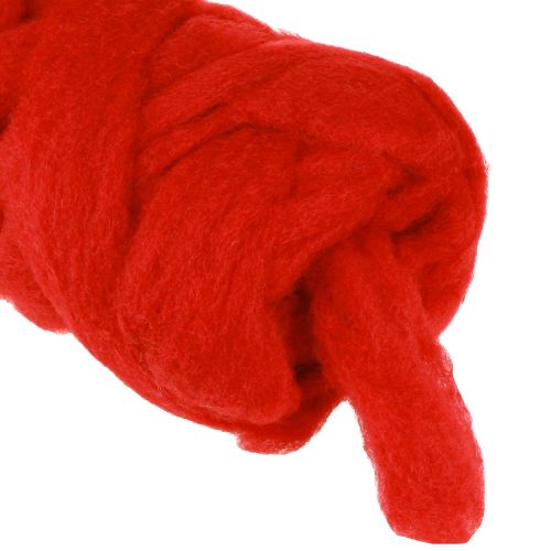 Prodotto Stoppino di lana 10m rosso scuro