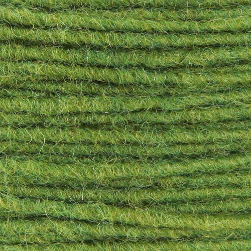 Prodotto Filo di stoppino, cordino di lana, cordino di feltro verde muschio 3 mm 100 m