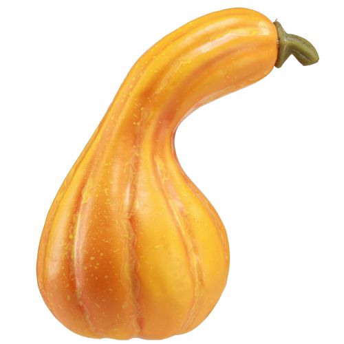 Decorazione decorativa di zucca zucca artificiale arancione Ø13,5 cm H25 cm